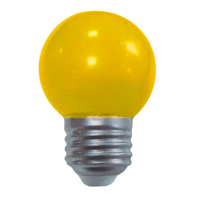 FOCO PINMARKT LED 5W BOLA AMARILLO