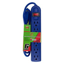 Multicontacto Pinmarkt 6 contacto azul - La nueva eléctrica