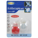 Luces Pinmarkt para bicicleta con 2 piezas - La nueva eléctrica