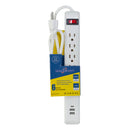Multicontacto Wanergy 6 contactos más 2 USB - La nueva eléctrica