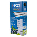 Foco Aksi mini 23W spiral - La nueva eléctrica