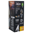 FOCO AKSI LED 4W VELA E27 CALIDO - La nueva eléctrica
