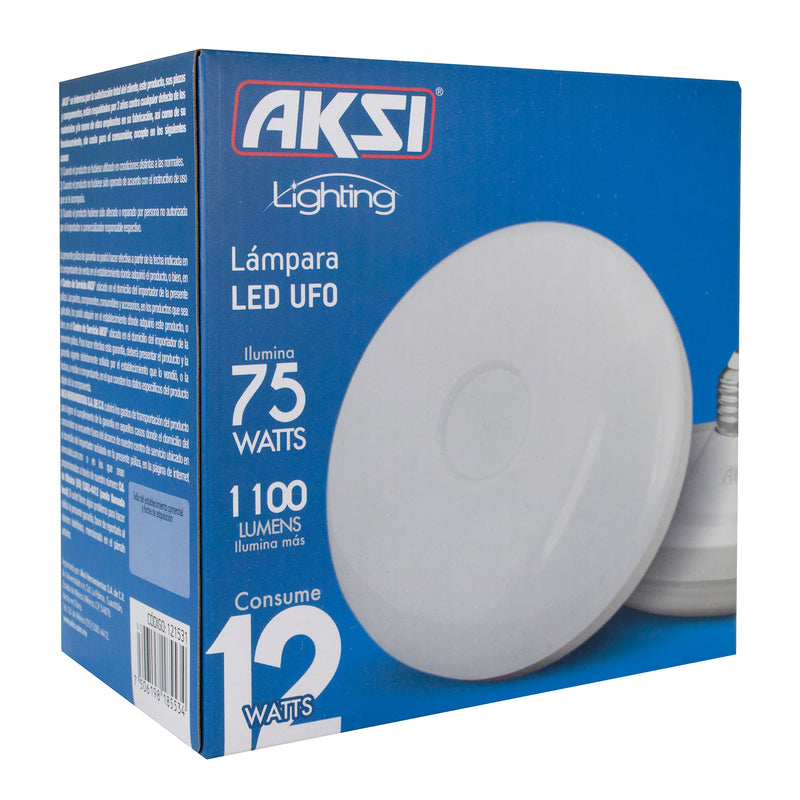 FOCO AKSI LED UFO 12W LUS BLANCA