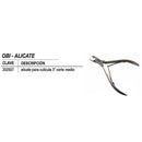ALICATE OBI CUTICULA 3  CORTE  MEDIO - La nueva eléctrica