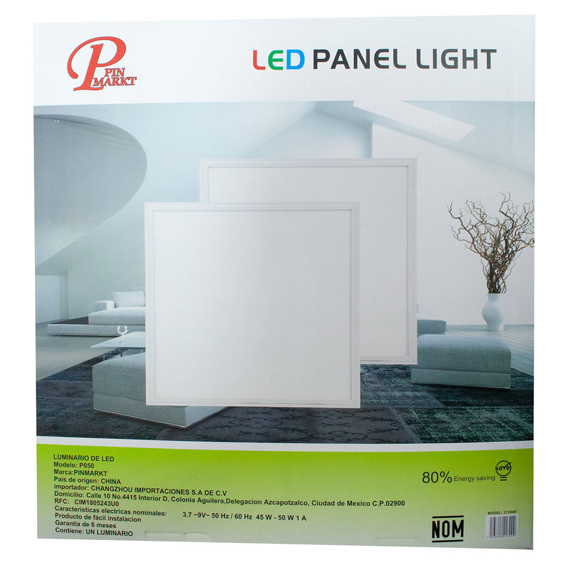 PANEL PINMARKT LED 50 W 60 X 60 CMS  BLANCO  60K