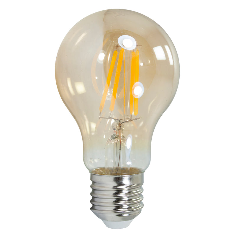 FOCO PINMARKT LED 4W VINTAGE A60 EDISON AMBAR