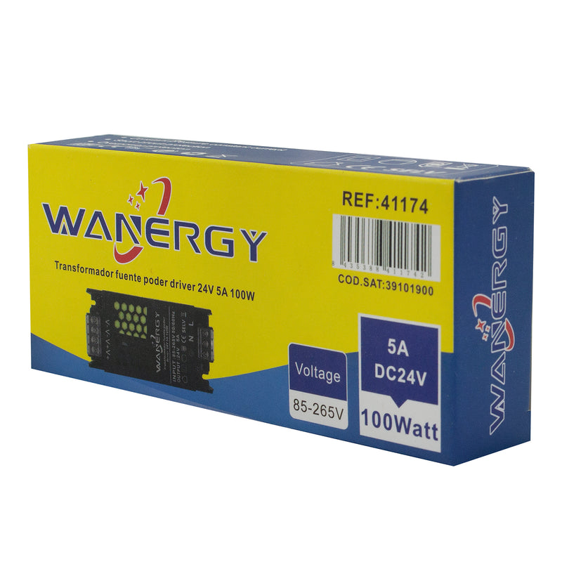 FUENTE WANERGY 5AMP 24V 60W COB