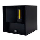 Arbotante Wanergy 12W negro luz fría - La nueva eléctrica