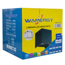 Arbotante Wanergy 12W negro luz fría - La nueva eléctrica