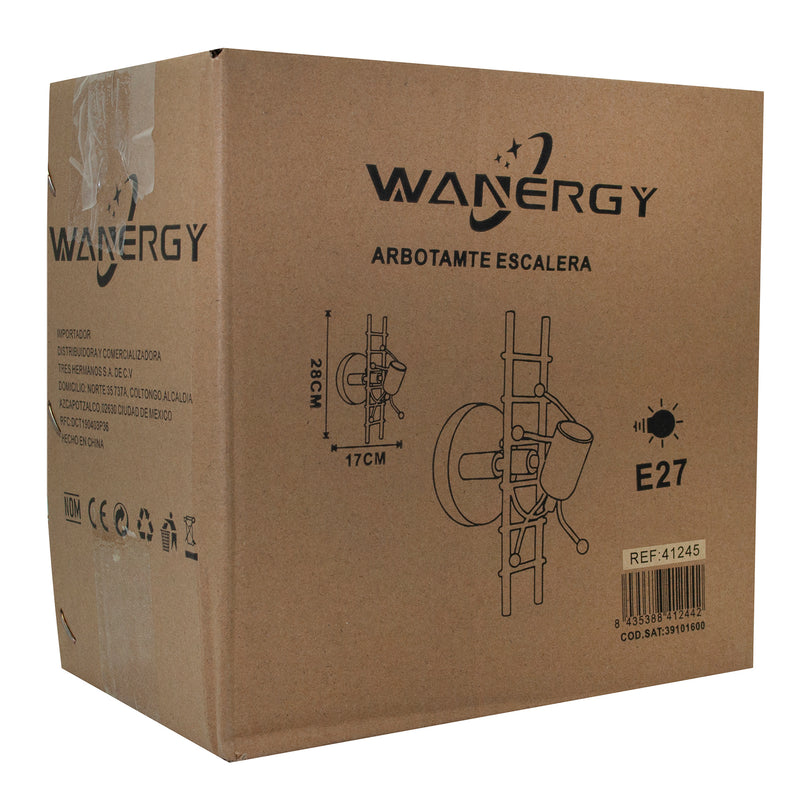 ARBOTANTE WANERGY ESCALERA  BLANCO