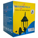 FAROL WANERGY DE PARED NEGRO - La nueva eléctrica