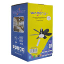 FOCO WANERGY LED 40W VENTILADOR 6 ASPAS NEGRA 3 TONOS - La nueva eléctrica