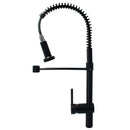 Mezcladora GW monomando negro matte flexible - La nueva eléctrica