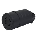 Contacto Adir industrial hule media vuelta 20amps 4 polos - La nueva eléctrica