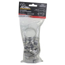 ABRAZADERA ADIR ACERO INOXIDABLE 19-38MM BOLSA 10 PZ - La nueva eléctrica