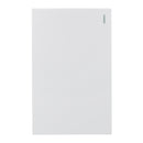 Placa Lucek Flat 1 apagador sencillo blanca - La nueva eléctrica