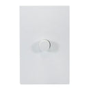Placa Lucek Flat dimmer blanca - La nueva eléctrica