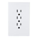 Placa Lucek Flat 3 contactos blanca - La nueva eléctrica