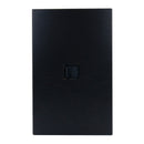 Placa Lucek Flat toma telefónica negra - La nueva eléctrica