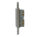 Placa Lucek 1 apagador sencillo 1 apagador escalera cristal - La nueva eléctrica