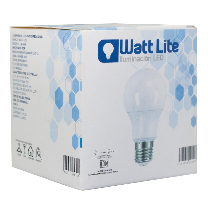 FOCO WATT LITE LED 8.5W tipo phillips