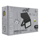 REFLECTOR  SOLAR ILLUX LED 8W 3 TONOS, 3 INTENSIDADES S/MOV