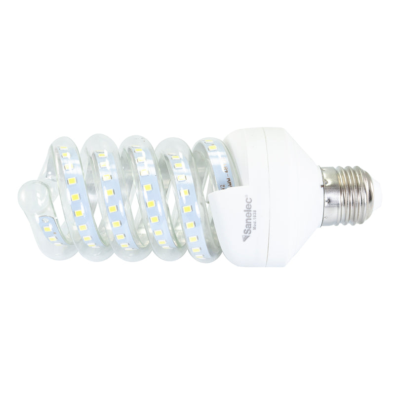 FOCO SANELEC ESPIRAL LED 20W LUZ FRIA MINI