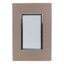 Placa Sanelec Venecia Champagne apagador de escalera - La nueva eléctrica