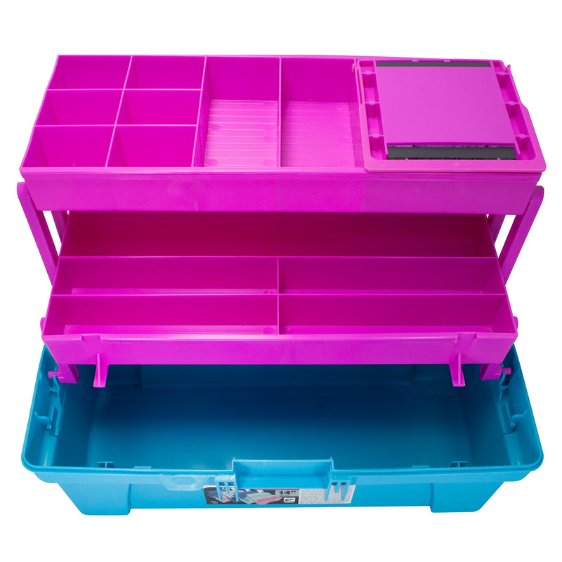 Caja Santul para hta vanity 14 verde c/morado