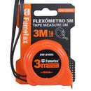 FLEXOMETRO FUMETAX 3MTS NARANJA