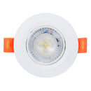 Empotrado Lumicraft LED 3W dirigible blanco frío plástico 1801 - La nueva eléctrica