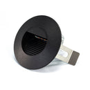Empotrado Tishman LED redondo aluminio negro 3W 3000K - La nueva eléctrica