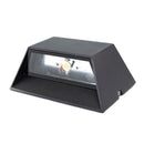 Arbotante Tishman LED aluminio negro 6W 3000K 1 luz - La nueva eléctrica