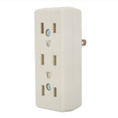 Contacto Electrón triple baquelita con patas - La nueva eléctrica