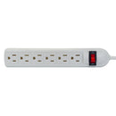 Multicontacto Pinmarkt 6 contactos 5 metros - La nueva eléctrica