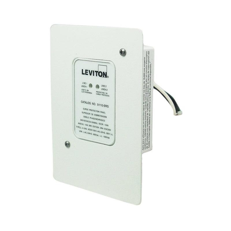 Supresor de picos Leviton 4 h. c/tierra 120/240 v