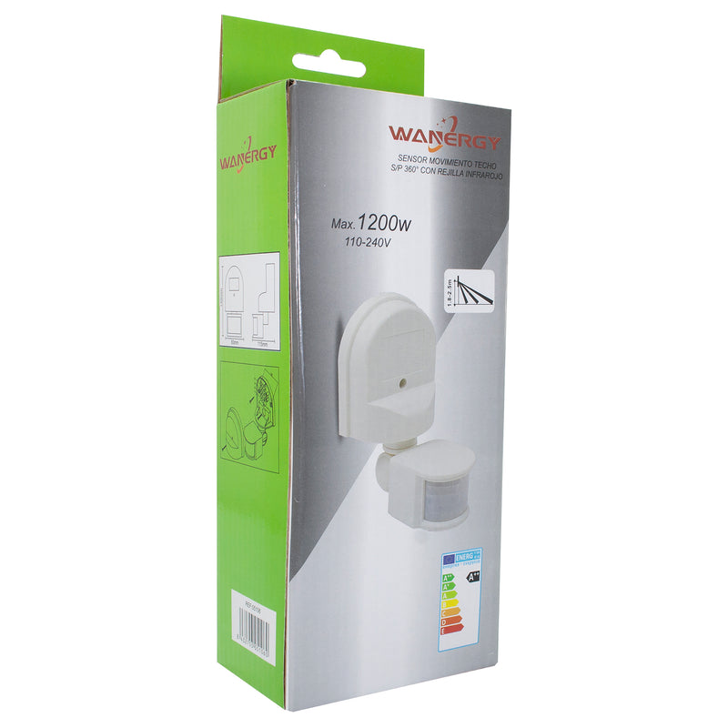 SENSOR DE MOVIMIENTO WANERGY 1200W