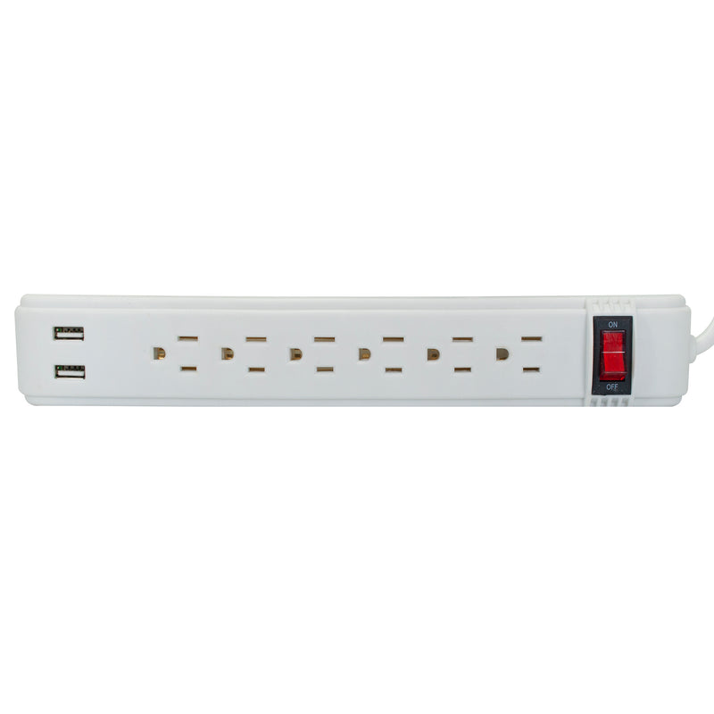 MULTICONTACTO WANERGY 6 CONTACTOS MAS 2 USB