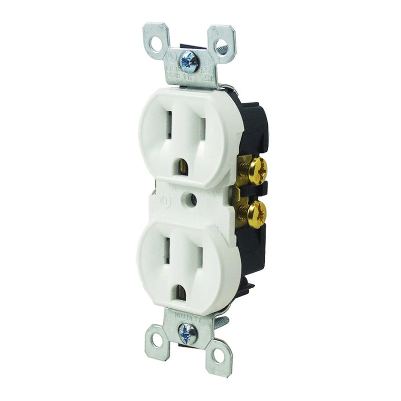 Contacto Leviton duplex blanco