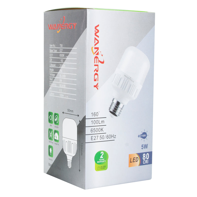 Foco Wanergy led omnidireccional 5w