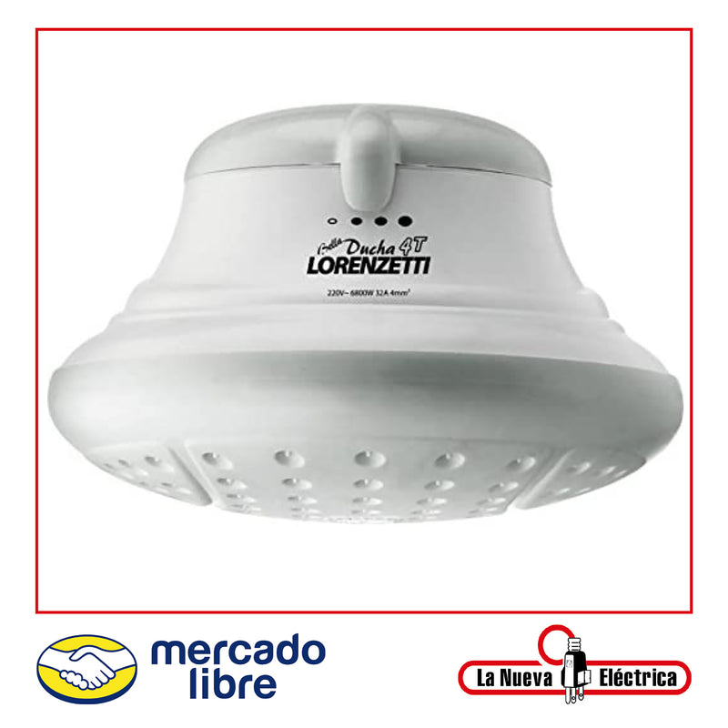 Regadera Lorenzetti 4t gris