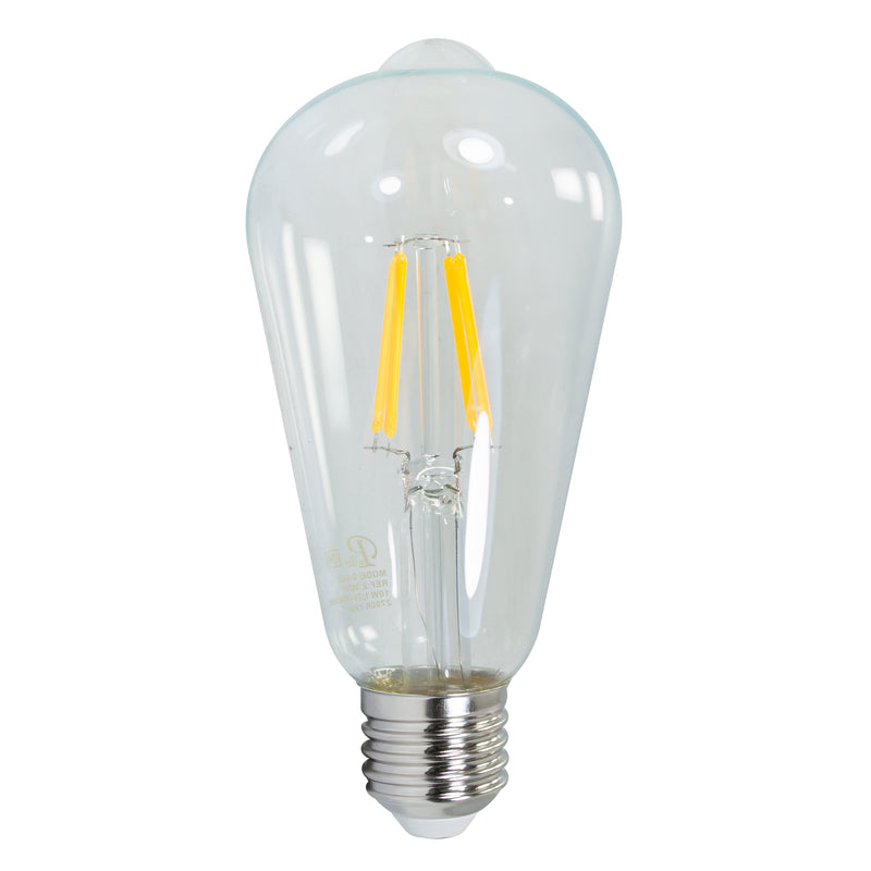 FOCO PINMARKT LED 4W VINTAGE ST64 EDISON TRANSPARENTE