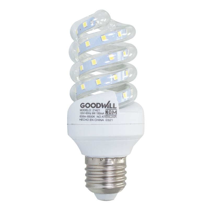 Foco Good Will led spiral 9w