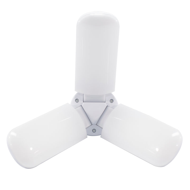 Foco Good Will led 45w tipo ventilador 3 aspas crema