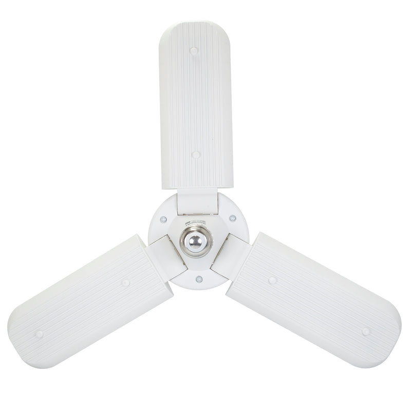 Foco Good Will led 45w tipo ventilador 3 aspas crema