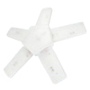 Foco Good Will LED 75W tipo ventilador 5 aspas transparente - La nueva eléctrica