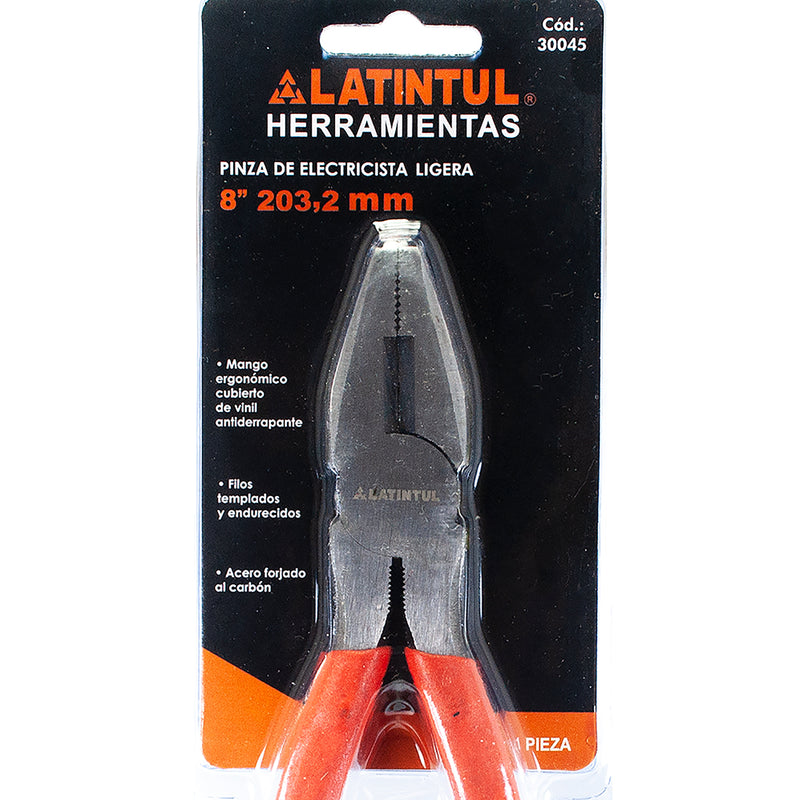 Pinza latintul electricista ligera 8