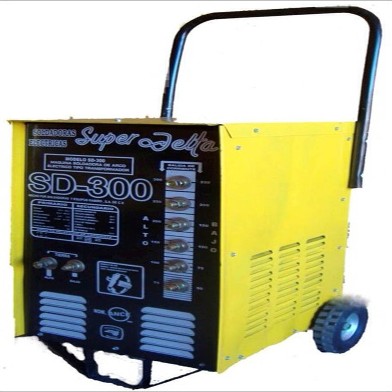 Soldadora super delta 300 amp con carro