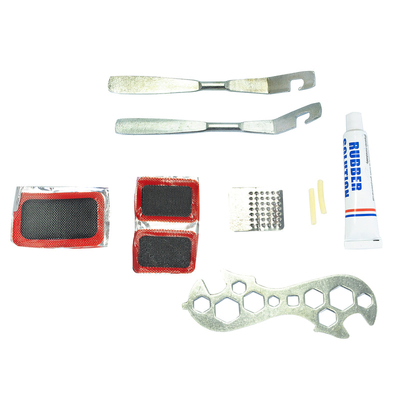 Kit latintul p/reparar llanta d/bicicleta