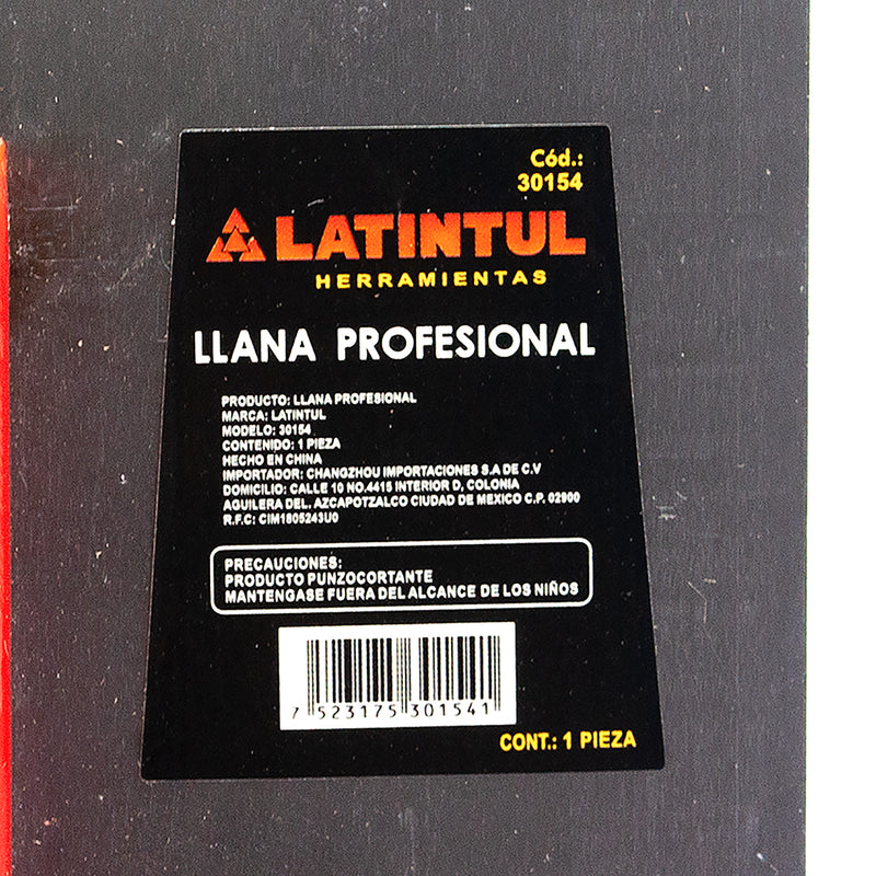 Llana latintul profesional